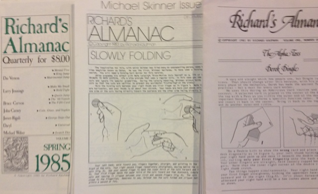 (image for) Richard's Almanac - Original Publications